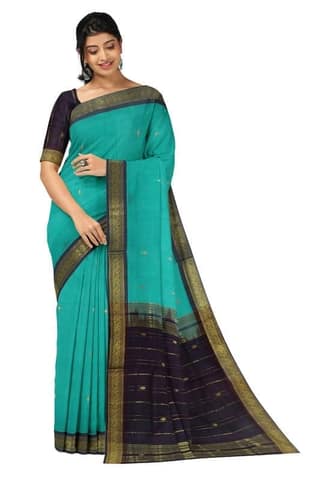 APCO Handloom (A Andhra Pradesh Govt Emporium)- Women's Traditional Pure Handloom Bandar (Polavaram) Cotton Saree | BCS0070