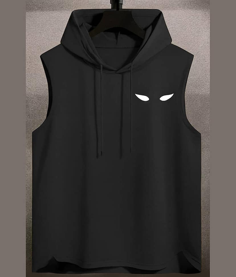 FTX Pack of 1 Polyester Basic Vest For Men ( Black )