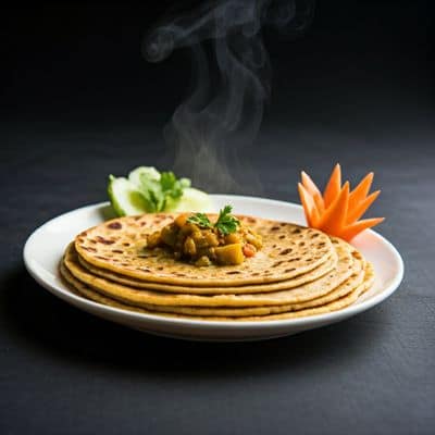 3 Nos Chapathi + Veg Palya