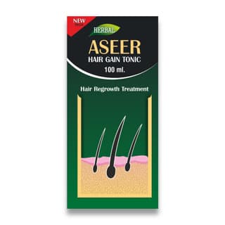 Mahida and Sons Aseer Hair Gain Tonic | Hair Fall Control Oil | Dandruff Relief | Helps Prevent Premature Greying | Promotes Hair Growth for Men & Women | Supports New Hair Growth | Enriched with 14 Herbal Ingredients