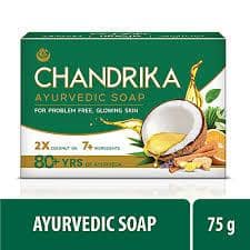 Chandrika Ayurveda Handmade Soap, 75G