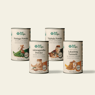 Superfood Wellness Pack - Moringa, Triphala, Ashwagandha & Lakadong Turmeric (pack of 2)