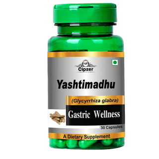 Cipzer Yashtimadhu (30 Capsules): Soothing Digestive Support, Respiratory Health & Immunity