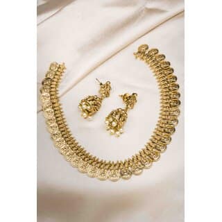 Traditional Lakshmi Devi Coins Necklace