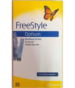 Abbott Freestyle Optium 50 Strips