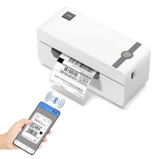 JADENS Bluetooth Thermal Shipping Label Printer Wireless 4x6 Shipping Label Printer, Compatible with Android&iPhone and Windows, But Not Mac,Widely Used, Amazon, Shopify, Etsy, USPS JADENS Bluetooth Thermal Shipping Label Printer Wireless 4x6 Shipping La