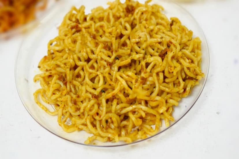 Plain masala maggi