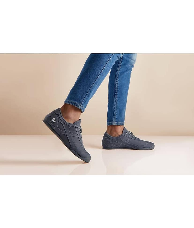 Neemans Urban Casual Grey Men's Slip-on Shoes view 6