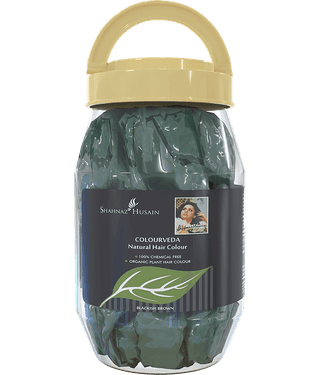 Shahnaz Husain Colourveda Natural Hair Colour Blackish Brown(1000g)