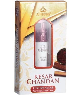 Al - Hassan Kesar Non- Alcoholic Miniature Attar ( Pack of 1 )