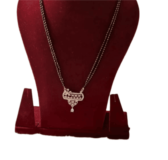 Gold Plated Mangalsutra Necklace for Women view 2