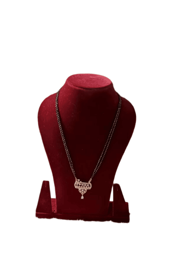 Gold Plated Mangalsutra Necklace for Women view 3