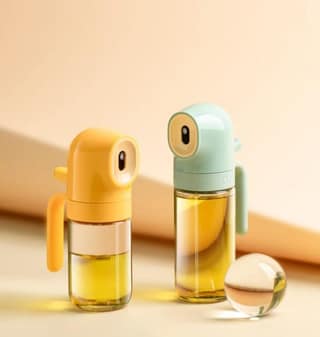 Wholesale Item - EYE CAP GLASS OIL SPRAY BOTTLE (250 ML) - MOQ 19 Pieces