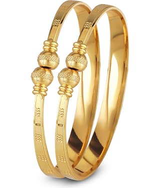 Vighaharta Gold Bangle ( Pack of 1 )