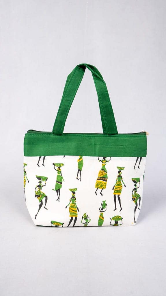 Ankara Print Small Tote Bag