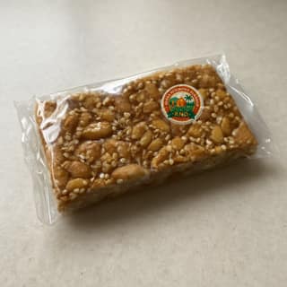 Korra Neelamma Dukanam's til chikki - sesame brittle