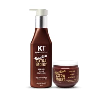 KT Professional Brazilian Extra Moist Hair Masque, Best for Dry & Damaged Hair - 250ml Each