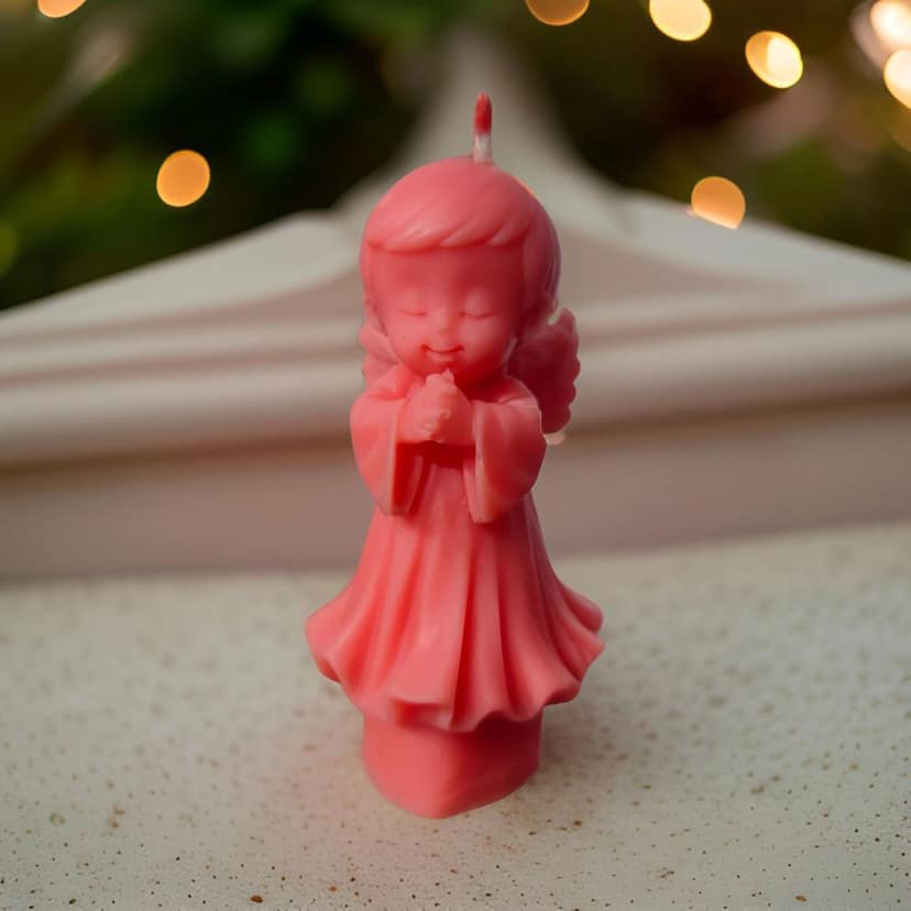 SS Enterprise Angel Candle, Romantic Night, Home Decor Candle, giftable | Set of 1 |