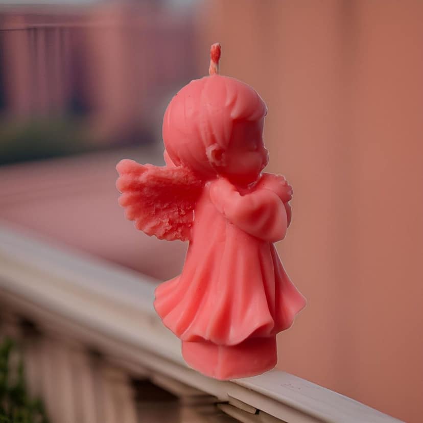 SS Enterprise Angel Candle, Romantic Night, Home Decor Candle, giftable | Set of 1 | view 2