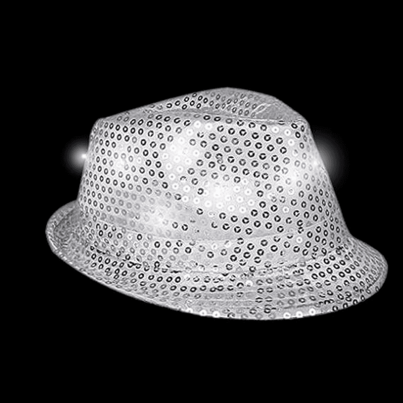 Sequin Hat Silver view 2