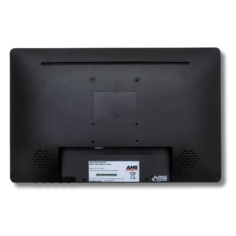 AMS TOUCH 15.6" ANDROID ALL IN ONE TOUCH PC Without Stand, FHD A+ IPS Panel,1920 X 1080, 10 Multi Touch Points, Zero Bezel, IP65 Front, Inbuilt Android 13, 4GB RAM, 32GB STORAGE, WIFI, BLUETOOTH view 3
