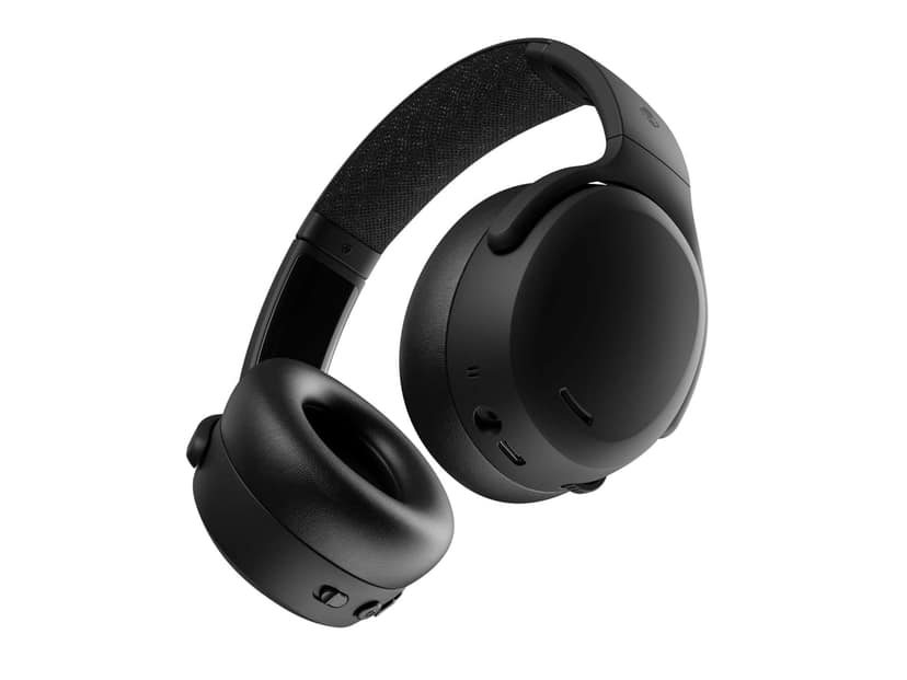 Skullcandy Crusher ANC 2 Wireless Bluetooth Over-Ear Headphones with Active Noise Cancellation, Adjustable Sensory Bass, 50Hr Battery - True Black