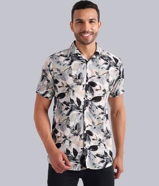 TrendiVastra - Blue Viscose Regular Fit Men's Casual Shirt ( Pack of 1 )