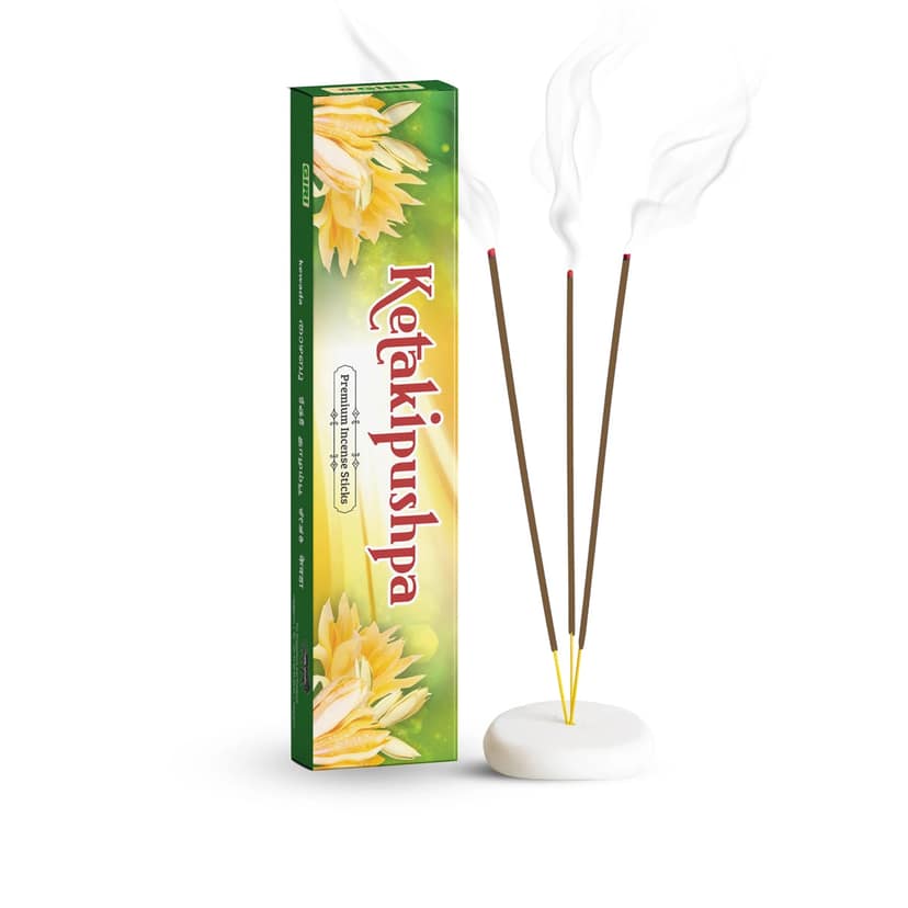Giri Ketakipushpa Premium Incense Sticks - 45 Sticks | Agarbathi | Agarbatti for Pooja
