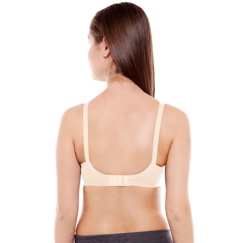 Bodycare Women Cotton Full Coverage Non Padded Regular Bra Pack - 2 E5524SW view 4