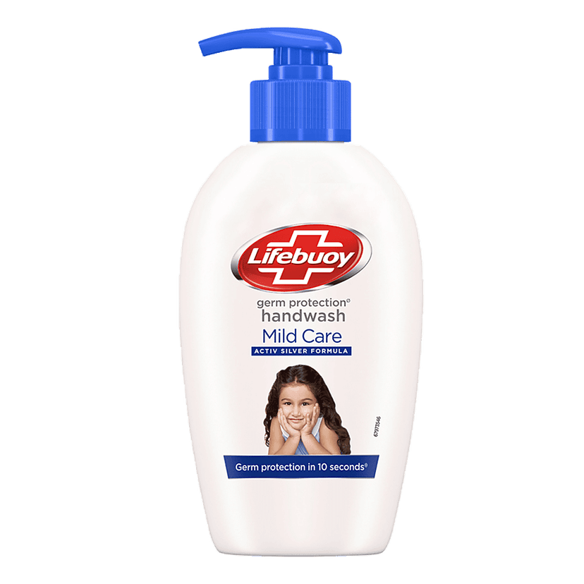 Lifebuoy Mild Care - Germ Protection Handwash, 190 Ml Pump view 2