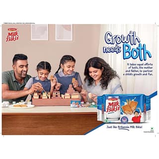 Britannia Milk Bikis Biscuit - Crunchy, Zero Trans Fat, Ready To Eat, 160 G
