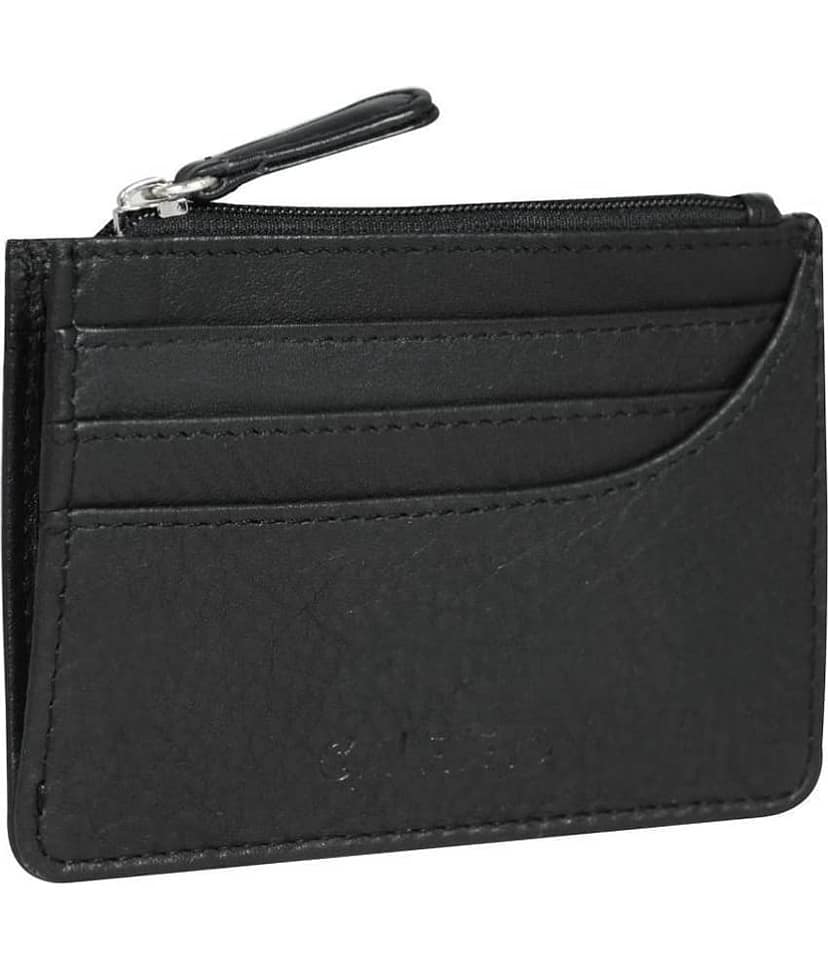 Calfnero Genuine Leather Card Case wallet view 2
