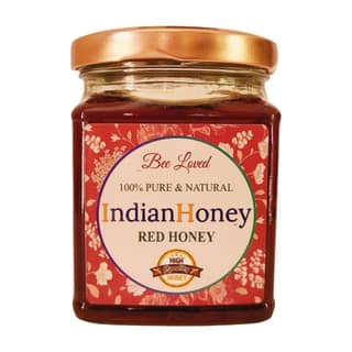IndianHoney Red Honey � 100% Natural & Unprocessed | Sourced from Indian Forests | Rich in Antioxidants | No Added Sugar