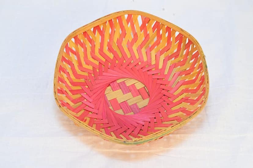 Handwoven Wicker Basket