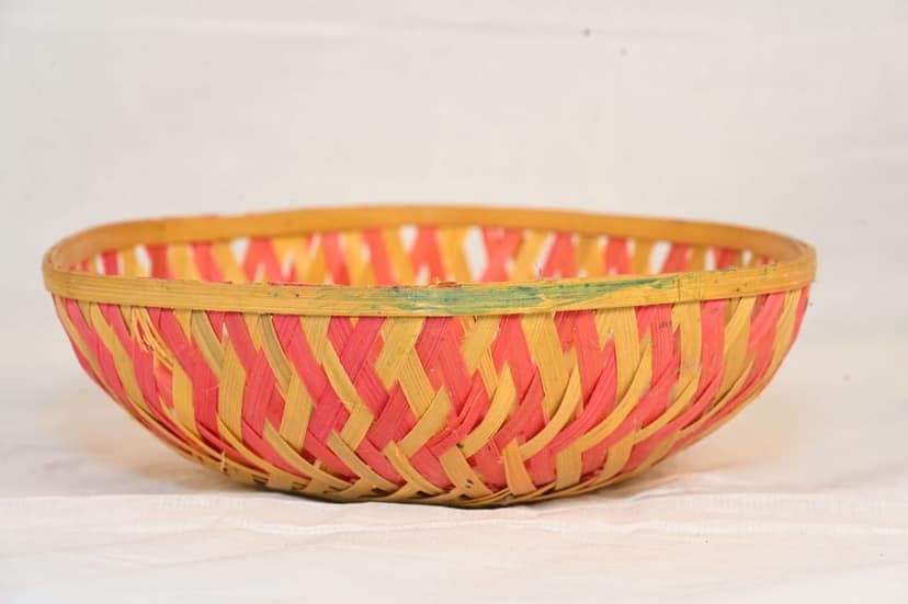Handwoven Wicker Basket view 2