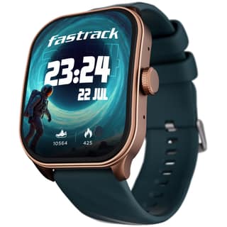 Fastrack Limitless FS2 Pro 1.96" AMOLED Smart Watch with BT Calling, AI Voice Assistant, 100+ Sports Modes, 5-Day Battery, Fast Charge, Health Tracking, Smartwatch for Men & Women (Teal) Fastrack Limitless FS2 Pro 1.96" AMOLED Smart Watch with BT Calling
