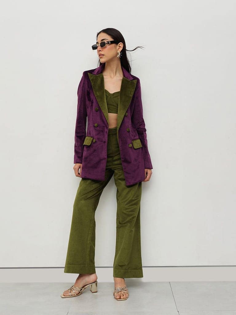 Velvet Elegance Power Suit view 6