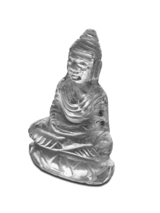 Miniature Buddha in Luminous Stone
