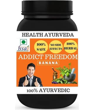 Health Ayurveda Addict Freedom | Free From Addiction Powder 100 Gm Pack of 1