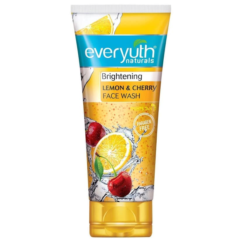 Everyuth Naturals Brightening Lemon Cherry Face Wash (50gm) view 7