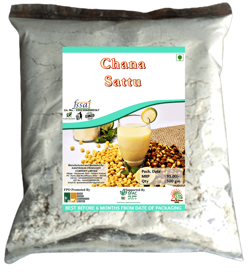 Chana Sattu | Gram Sattu | 500 gm (pack of 3)