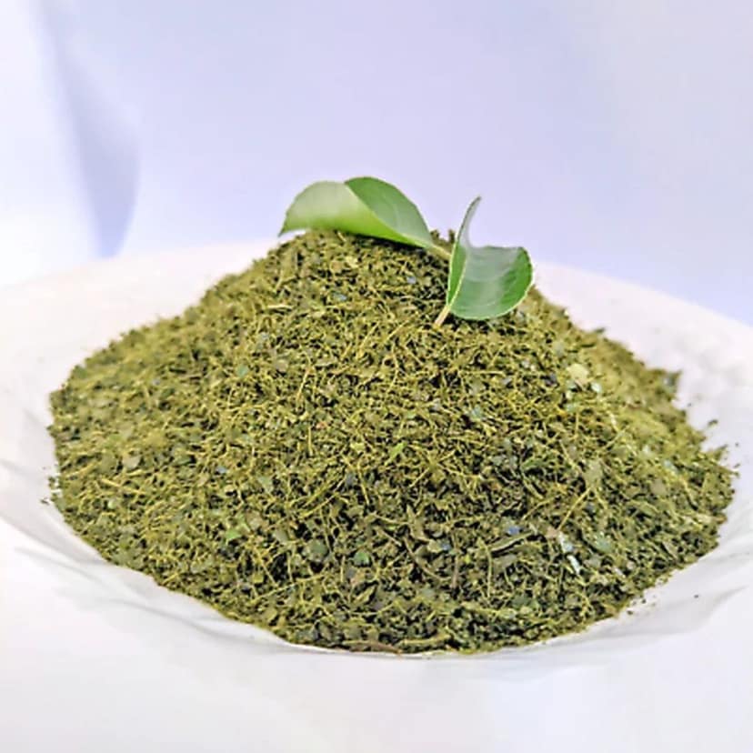 DR. RENGA'S SOLAR DELIGHTS Solar Dried Curry Leaves | Karuveppilai for Cooking | Dehydrated Curry Patta | Natural Kari patta Leaves | 100g view 3
