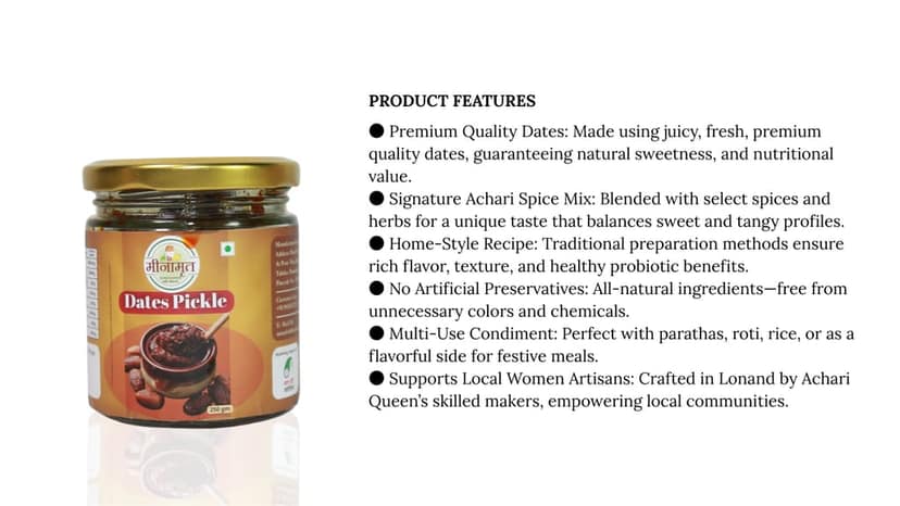 Dates Pickle 250g view 3