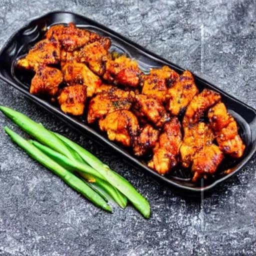 Pepper Chicken [((half))]