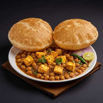 Paneer Chole Bhatura