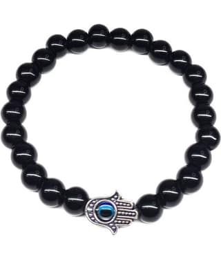 DAIVYA WELLNESS - Black Bracelet ( Pack of 1 )