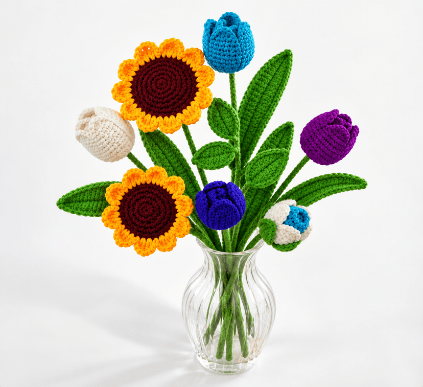 Handmade Decorative Flowers for Home Decoration and Gifting