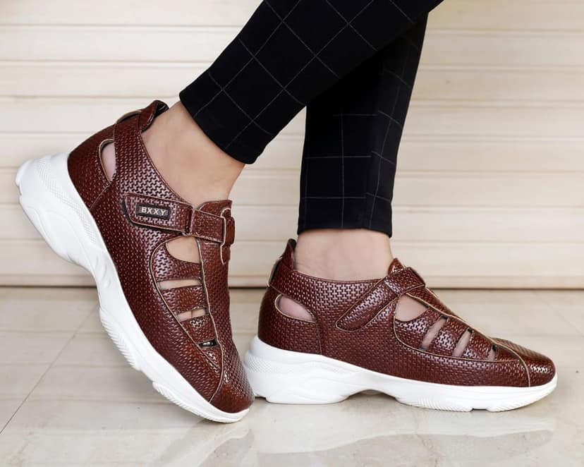 Bxxy's 3 Inch Height Increasing Elevator Sandals for Men view 4