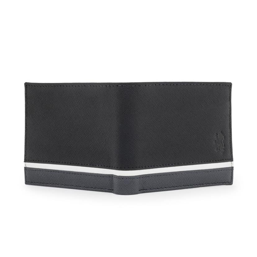 Red Tape Black Men's Leather Wallet | RFID Blocking Bifold Purse for Men with Card Holder & Cash Compartments | Slim & Stylish Wallet for Daily Use, Travel & Gifting view 5