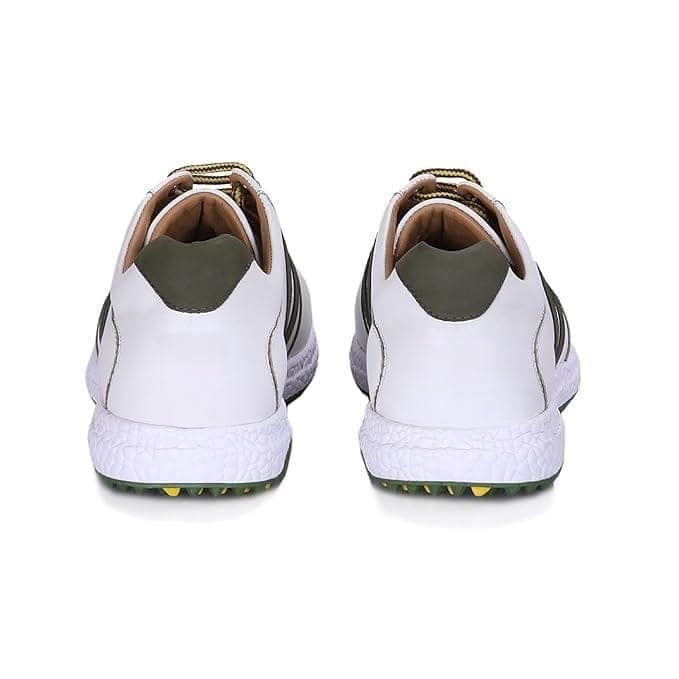 HITCARO Men's Proffessional Leather Golf Shoes | Lace-Up | Waterproof | Comfortable | Breathable view 2